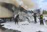 Миниатюра новости: На трассе М-7 в Камешковском районе произошел пожар двух автомобилей