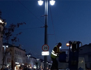Во Владимире продолжаются работы по восстановлению и обслуживанию уличного освещения
