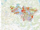 Опасные участки дорог в регионе теперь показывает новая интерактивная карта