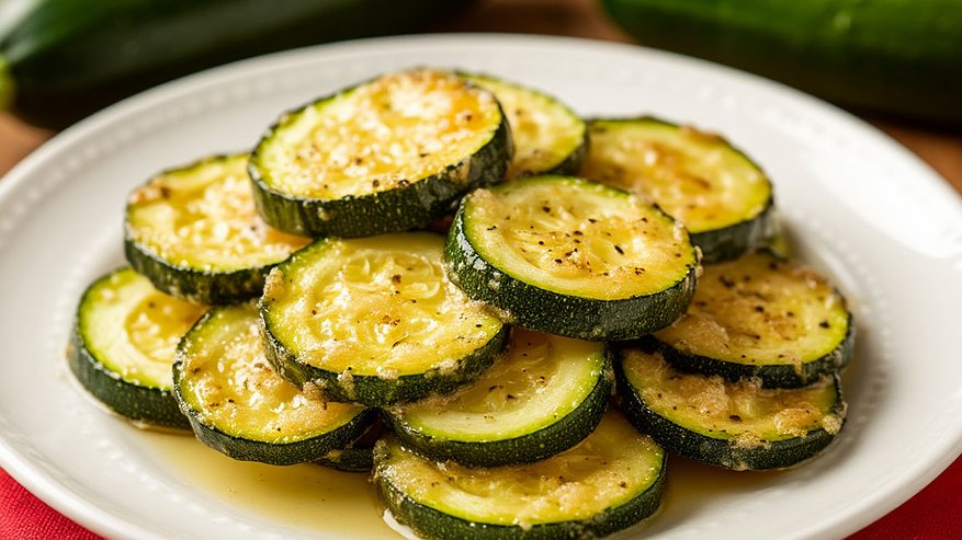 Главная картинка новости: Хрустящие кабачки в панировке из чеснока: вкусно, а времени занимает совсем мало — про мясо напрочь забудете