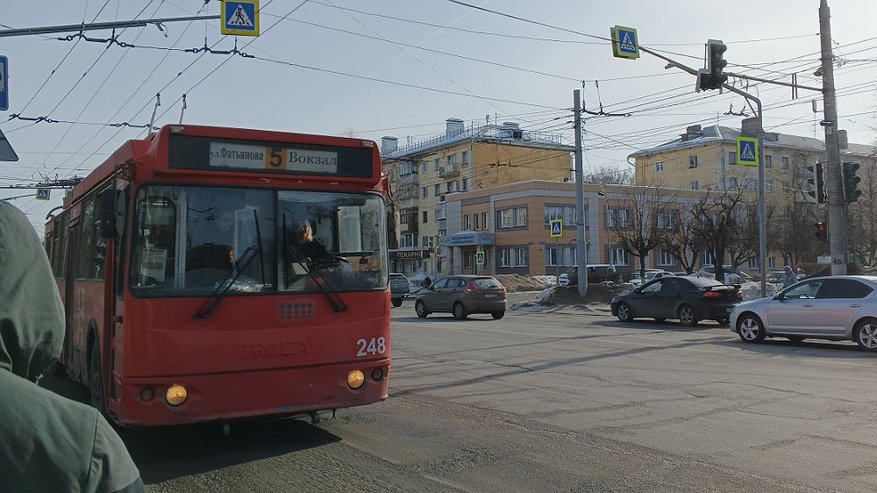 Главная картинка новости: У троллейбуса №5 во Владимире появится новая конечная остановка