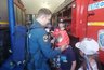 Миниатюра новости: Пожарные организовали вязниковским школьникам занятия по технике безопасности