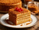 Лакомство без вреда для фигуры: полезный медовик – ни грамма сахара: нежный десерт меньше чем за час