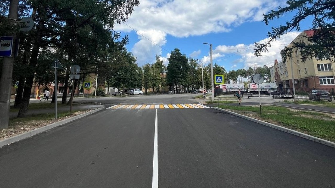 Главная картинка новости: Улица Чернышевского в Коврове преобразилась после масштабного ремонта