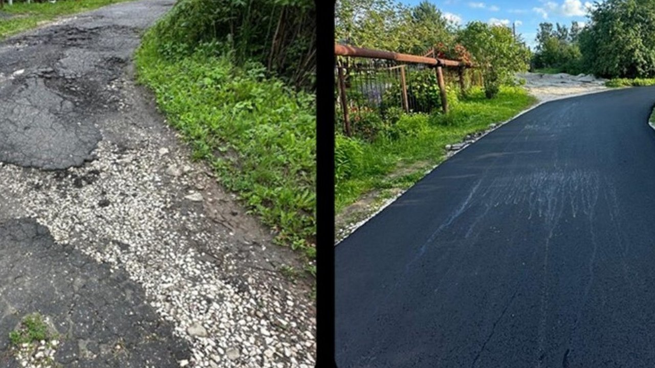 Главная картинка новости: В Собинском районе отремонтировали 13 участков дорог протяженностью 7,3 километра
