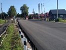 Возле железнодорожного переезда в Кольчугине отремонтировали дорогу и тротуар