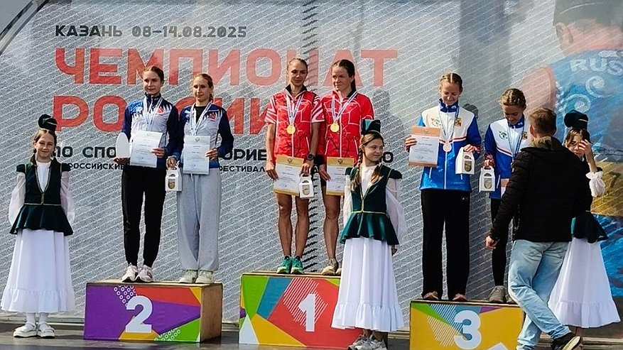 Главная картинка новости: Сборная региона рвётся в лидеры чемпионата России по ориентированию в Казани