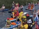 В самом сердце Суздаля развернулся волшебный заплыв по Каменке