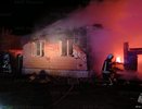 В деревне Саксино Муромского округа ночью загорелся частный дом