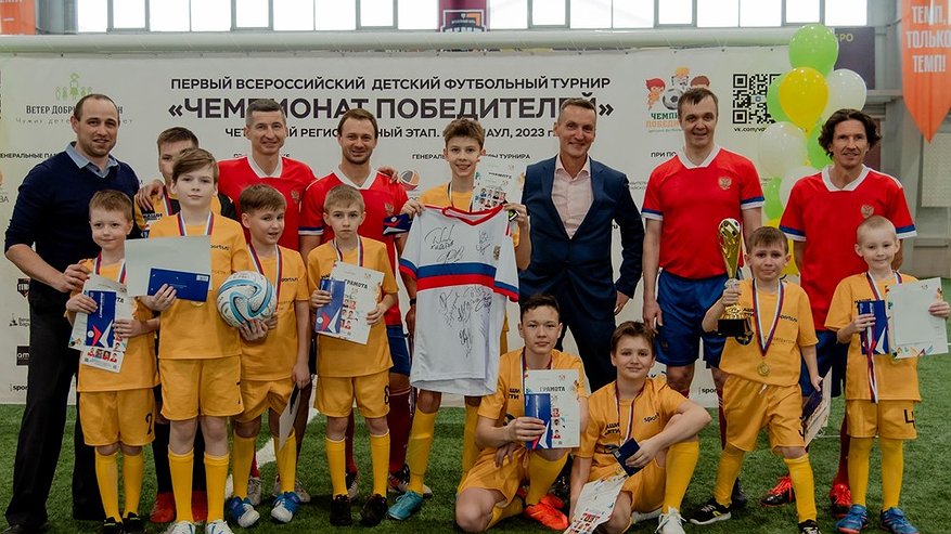 Главная картинка новости: Во Владимире пройдет футбольный фестиваль для детей «Чемпионат Победителей»
