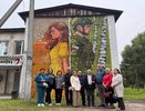 В Судогде торжественно открыли мурал в честь участников боевых действий