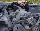 На трассе М-12 под Владимиром погиб водитель легковушки в ДТП с фурой
