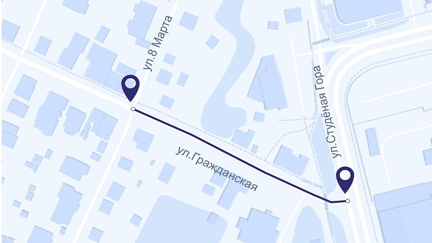 Главная картинка новости: Во Владимире на улице Гражданской перекроют движение до конца сентября