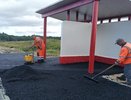 В Гороховецком и Александровском районах ремонтируют автобусные остановки