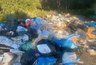 Миниатюра новости: Контейнерную площадку в деревне Акулово превратили в большую свалку