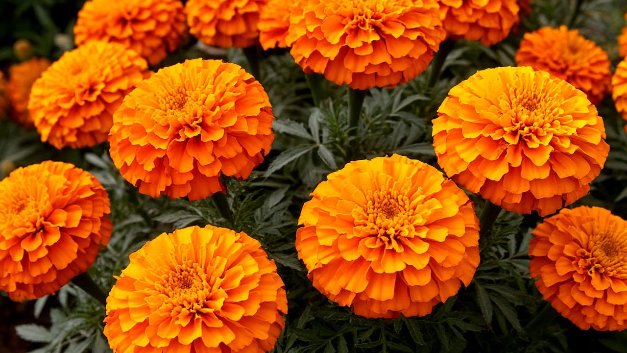 Главная картинка новости: Сажаем бархатцы под зиму в приствольные круги: лучшая схема — обеспечит и красоту, и защиту сада