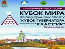 В «Суздаль-Арене» стартует международный турнир по бильярду