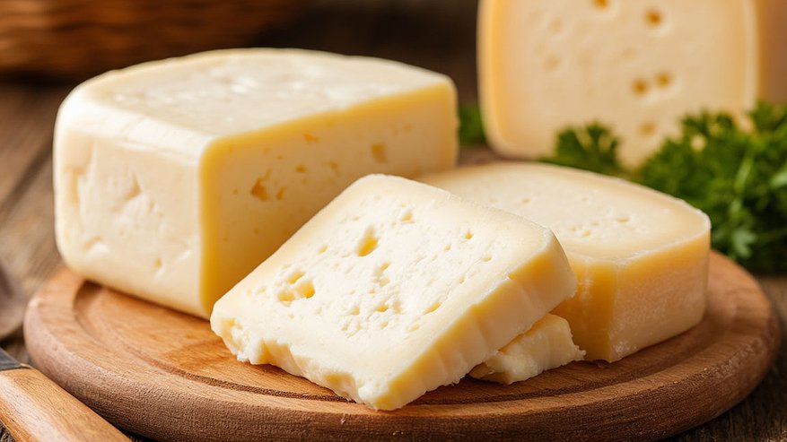 Главная картинка новости: Недорогой, но очень вкусный домашний сыр: нежный, как Гауда, и проще, чем кажется