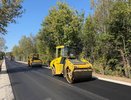 В деревне Гусь-Хрустального района завершают капитальный ремонт дорожного полотна