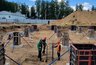 Миниатюра новости: В Киржаче у стадиона «Торпедо» строят новый физкультурно-оздоровительный комплекс