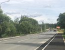 В Александровском районе построили новые тротуары вдоль дороги «Струнино – Площево»