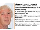 Во Владимирской области ищут пропавшую 80-летнюю женщину из деревни Демидово