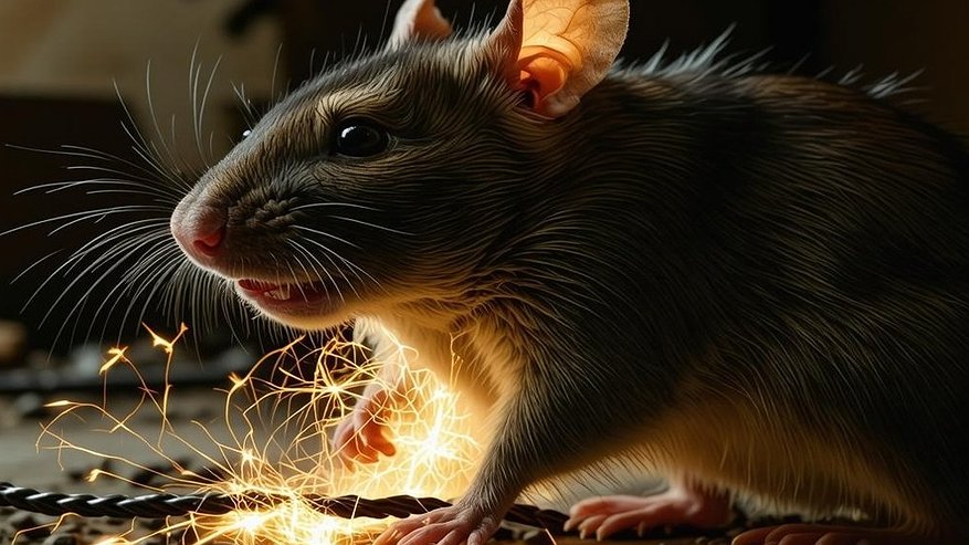 Главная картинка новости: Во Владимире крыса устроила короткое замыкание в школе искусств