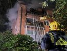 Во Владимире ночью загорелся многоэтажный дом на улице Усти-на-Лабе