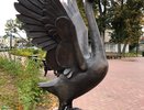 В Гусь-Хрустальном появилась символичная фигура гуся