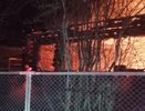 В деревне Снятиново Александровского района ночью пожар уничтожил жилой дом