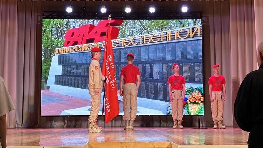 Главная картинка новости: Владимирская область приняла участие во Всероссийском «Марше Знамени Победы»