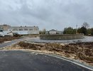 В поселке Вольгинский полным ходом идёт обновление набережной