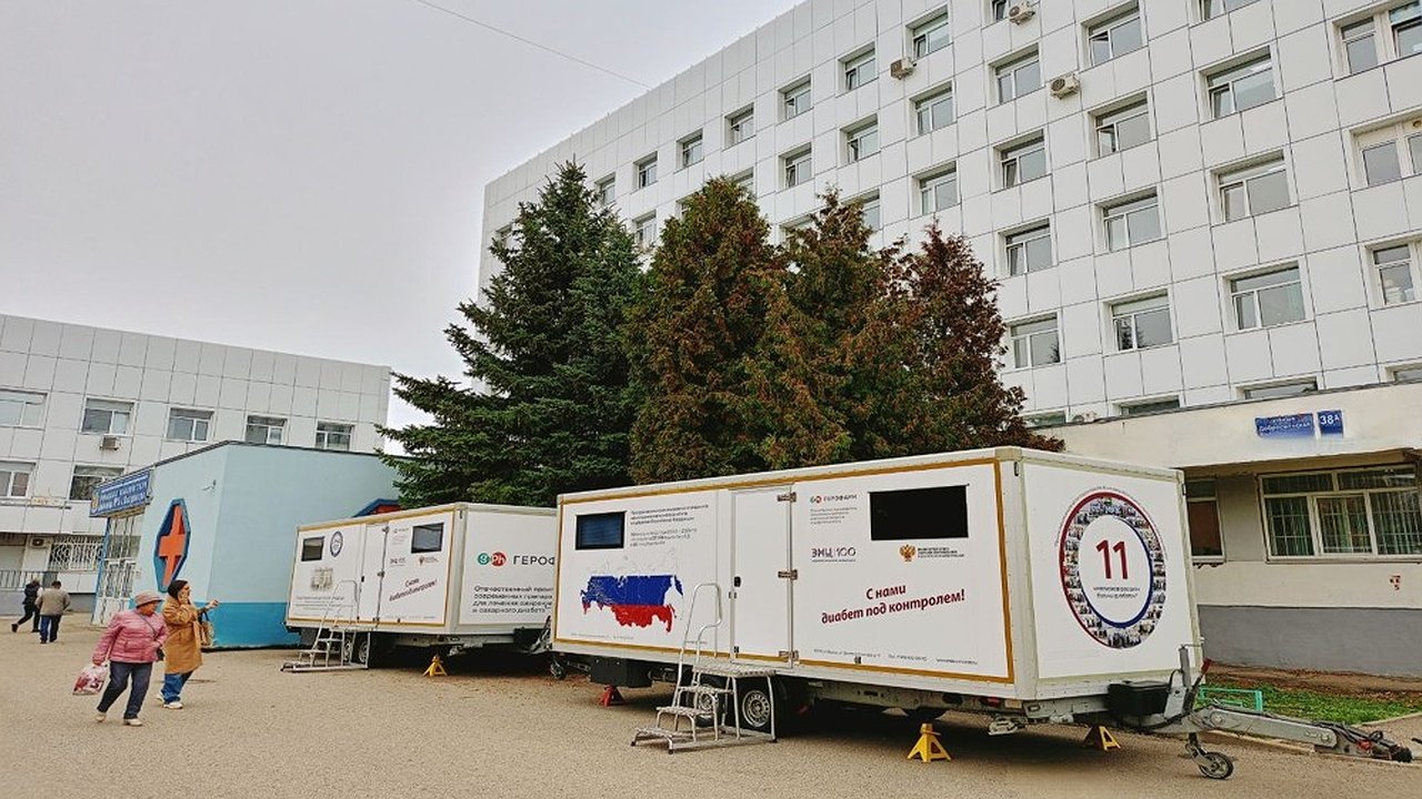 Главная картинка новости: Во Владимире начал работу Диамобиль для пациентов с сахарным диабетом