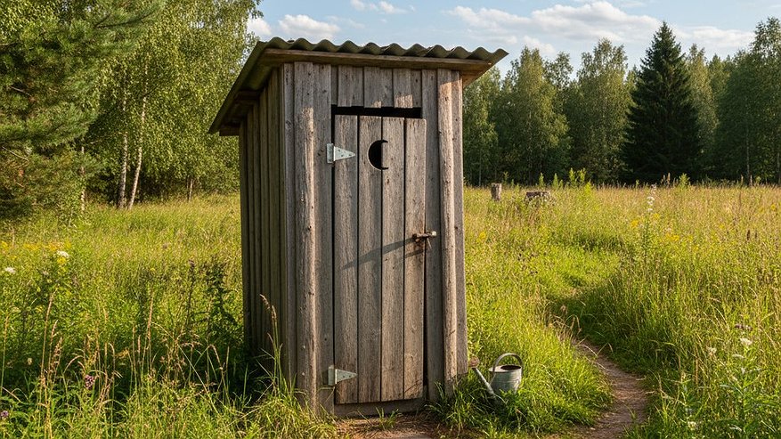 Главная картинка новости: Что добавлять в дачный туалет, чтобы отходы растворялись и запаха не было: проверенные средства