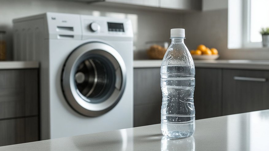 Главная картинка новости: 1 пластиковая бутылка по совету соседа — и стиралка перестала скакать: работает лучше любого способа из интернета