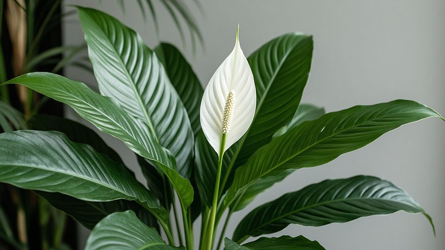 Главная картинка новости: Самый простой уход за спатифиллумом: будет цвести почти весь год
