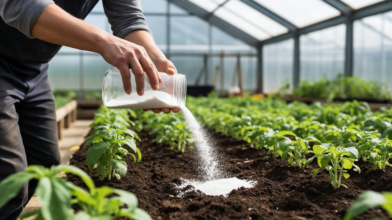 Главная картинка новости: Осенью посыпаю грядки в теплице 1 стаканом такого «порошка» — за зиму почва самостоятельно восстанавливается