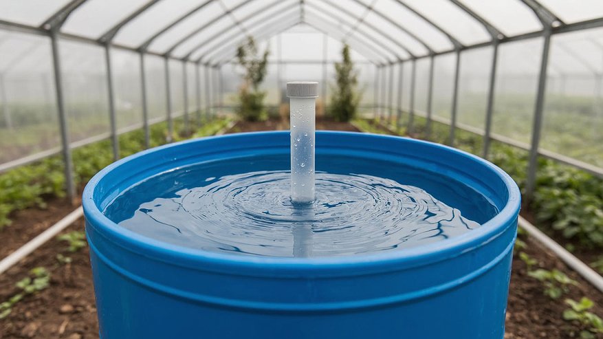 Главная картинка новости: Зачем в теплицу ставили бочку с водой: причина не только в поливе