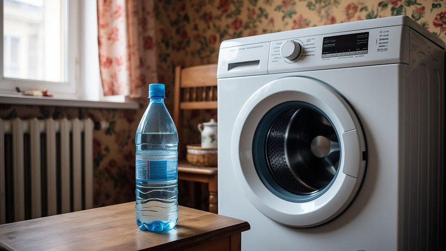 Главная картинка новости: 1 пластиковая бутылка по совету соседа — и стиралка больше не прыгает: работает лучше любого способа из интернета