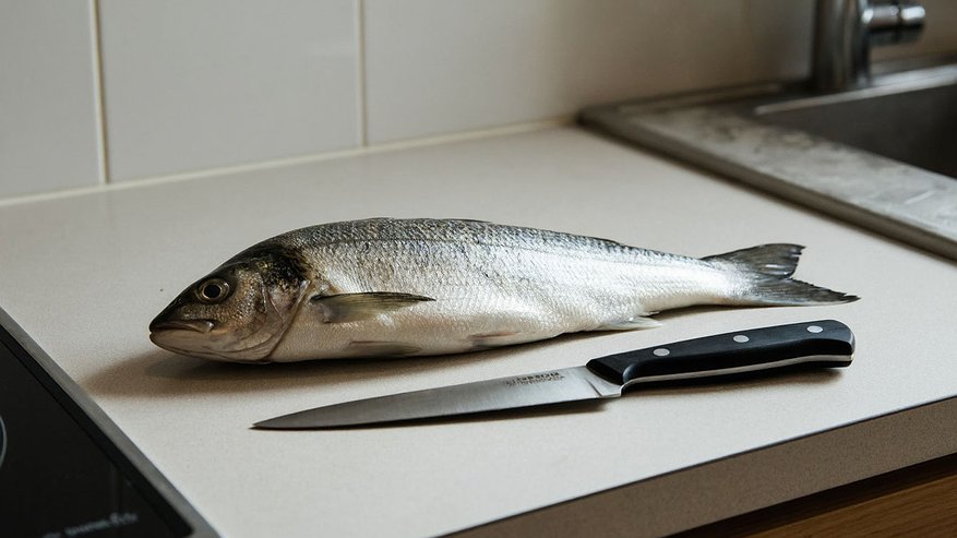 Главная картинка новости: Как почистить рыбу без ножа и кипятка - способ подойдет для любой чешуи