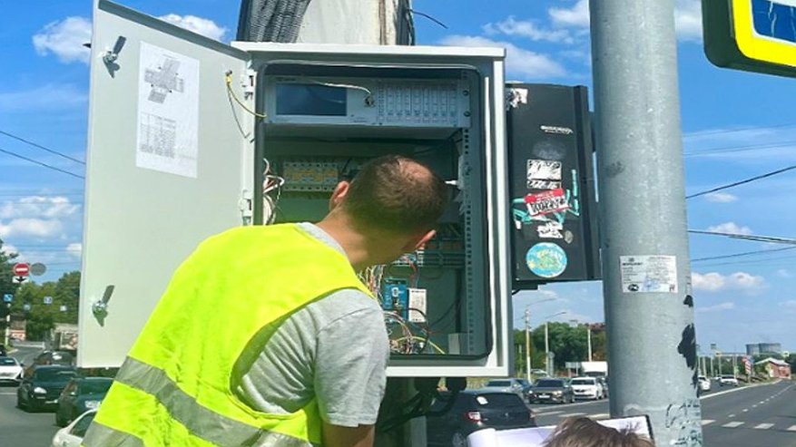 Главная картинка новости: Во Владимире в 2025 году модернизировали шесть светофоров и установили 19 видеодетекторов