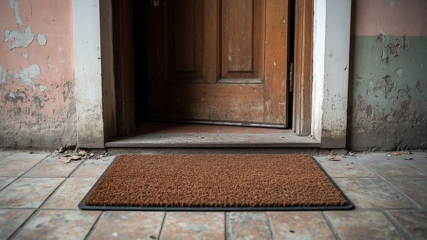 Главная картинка новости: Кто по закону в ЖКХ обязан мыть пол под ковриками в подъезде многоэтажки