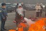 Миниатюра новости: Спасатели провели пожарные учения для работников Владимиро-Суздальского музея-заповедника