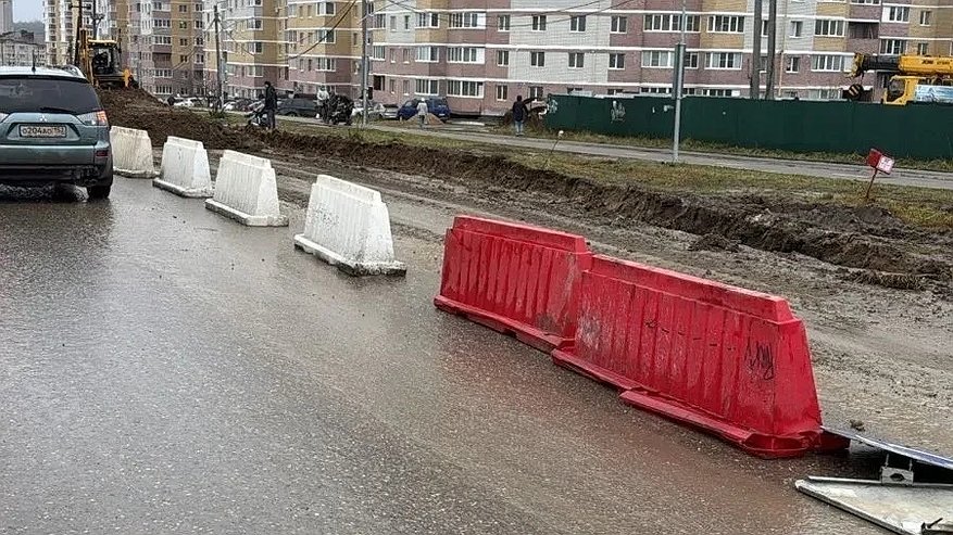 Главная картинка новости: В микрорайоне Владимира перемещают автобусную остановку на улице Славная