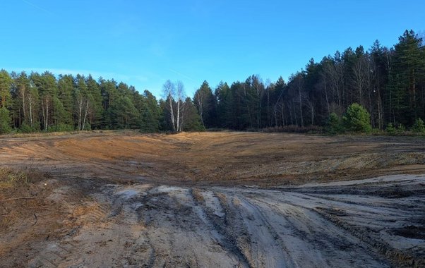 В Гусь-Хрустальном районе убрали крупную свалку возле деревни Тименка