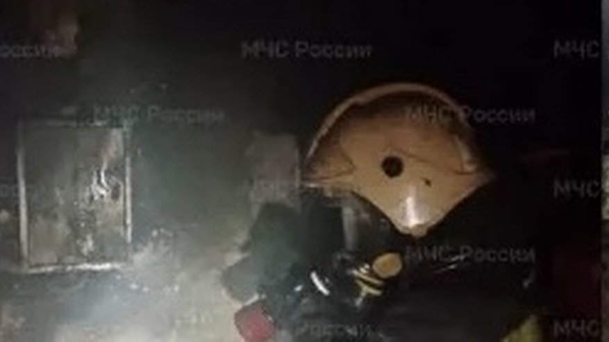 Главная картинка новости: Двое детей пострадали при пожаре на улице Грибоедова в Коврове