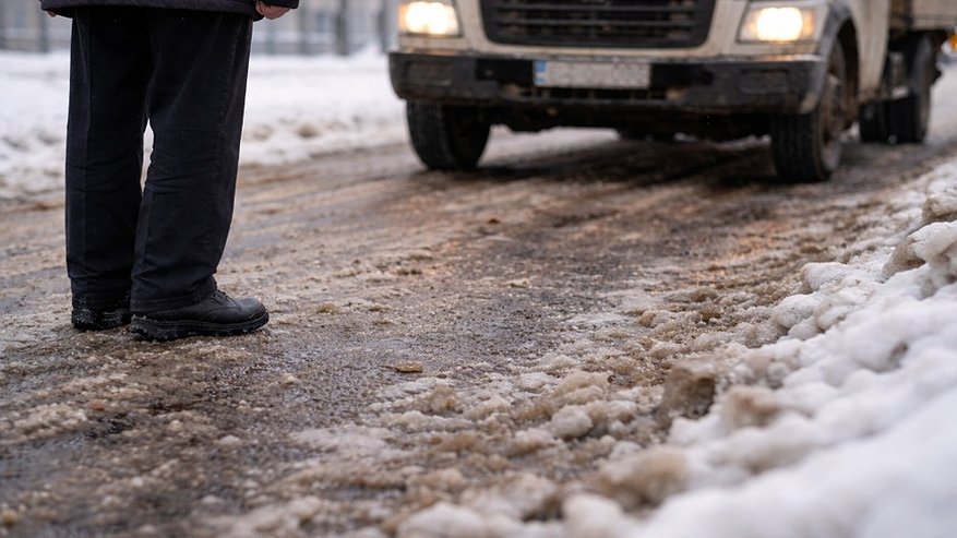 Главная картинка новости: Во Владимире на улице Егорова грузовик насмерть сбил пожилого пешехода