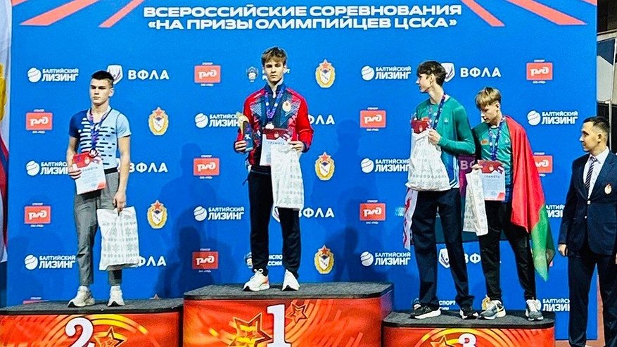 Главная картинка новости: Владимирские легкоатлеты взяли медали на одном из главных турниров сезона в Москве