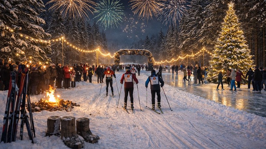 Главная картинка новости: В округе Муром Новый год начнётся с лыжных стартов и зимних игр
