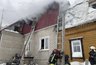 Миниатюра новости: В Камешково пожар охватил 160 квадратных метров частного дома